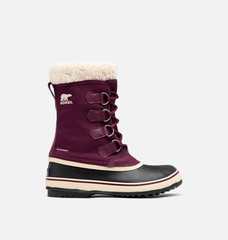 Womens Snow Boots Purple/Black - Sorel Winter Carnival™ Low - 439105-OPX